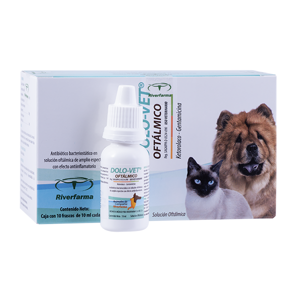 Dolo-Vet Oftalmico Frasco Gotero de 10 ml ( dolovet )